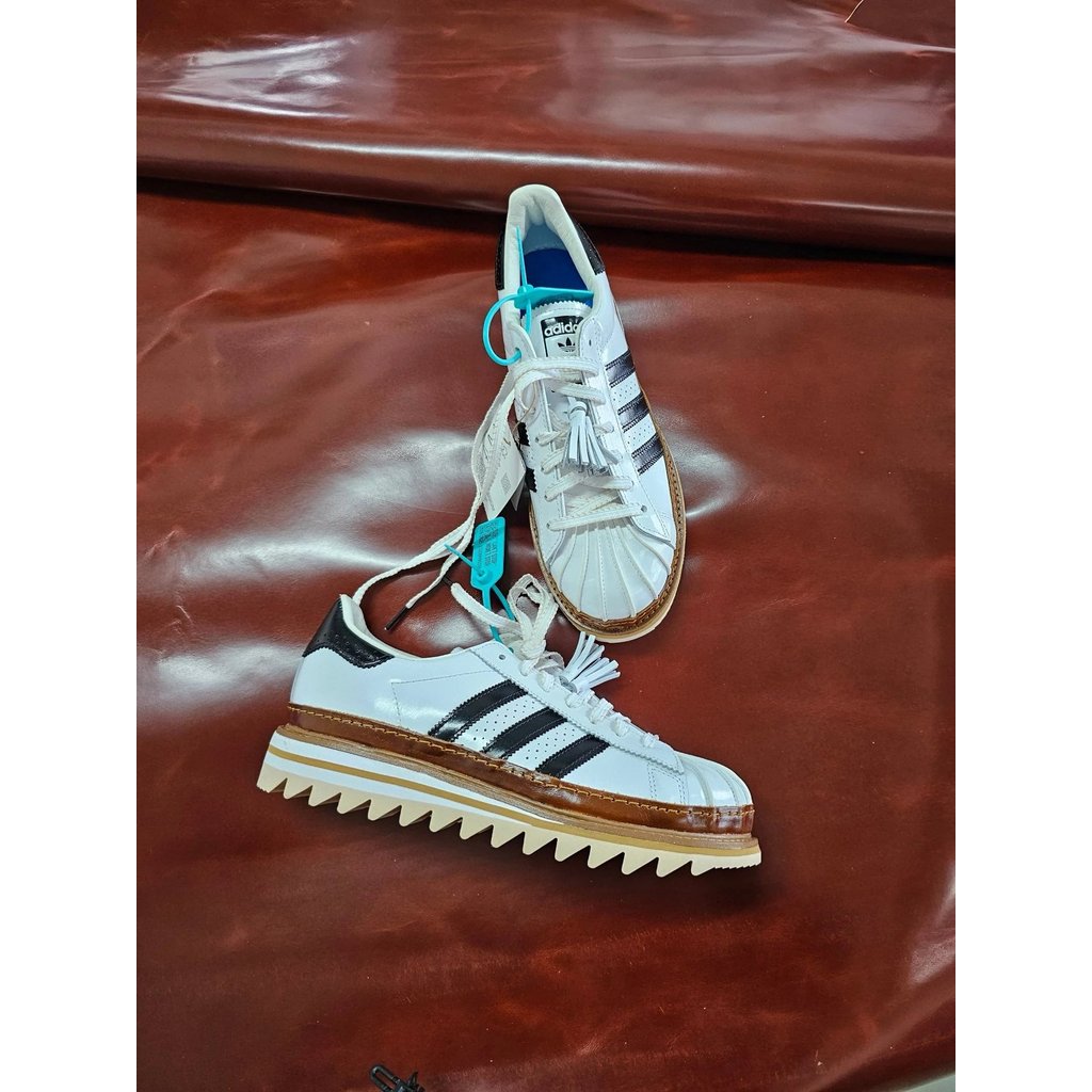 รองเท้า ad รองเท้า Joint สวมใส่หัวสีขาว originals Board Shells Edison Chen Edison Chen Head สบาย clo