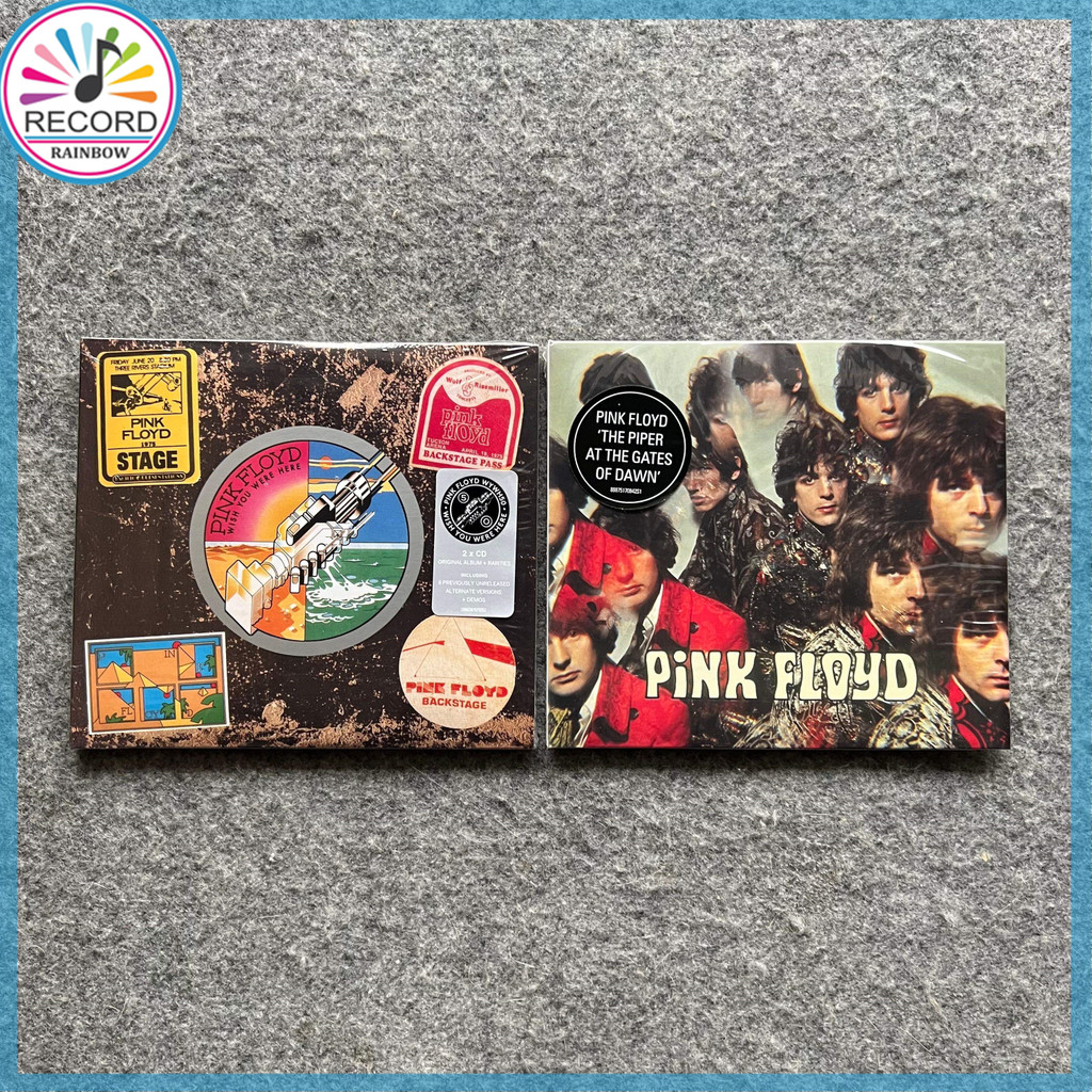 Pink Floyd - The Piper At The Gates Of Dawn, Wish You Were Here 2 Albums Set Original CD Album [Seal