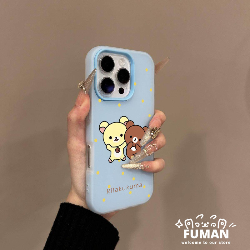 น่ารัก Rilakkumaเคสโทรศัพท์สําหรับVivo T4 Pro T4R T4X T3 Ultra Lite T3X T2X T1X T1 V29 Pro V27 Pro V