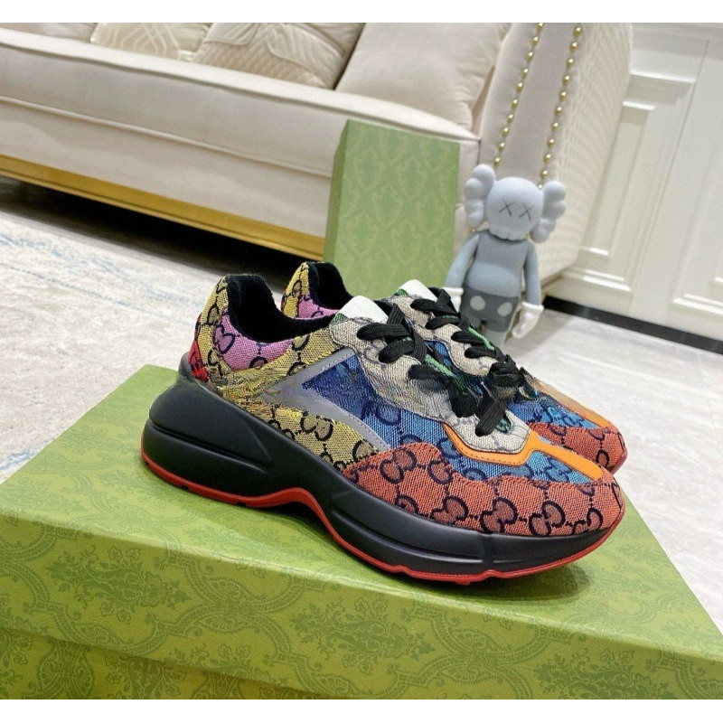 G GG Home Mens Daddy Shoes-Classic Style Double G Sports Couple Shoes