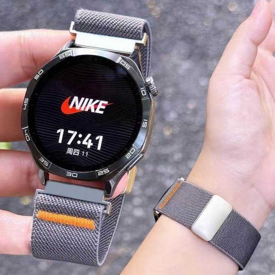 สายรัดไนลอนขนาด 22 มม. สําหรับ CMF Watch Pro 3 2 1 โดย Nothing Watch Pro3 สร้อยข้อมือ Correa สายแม่เ