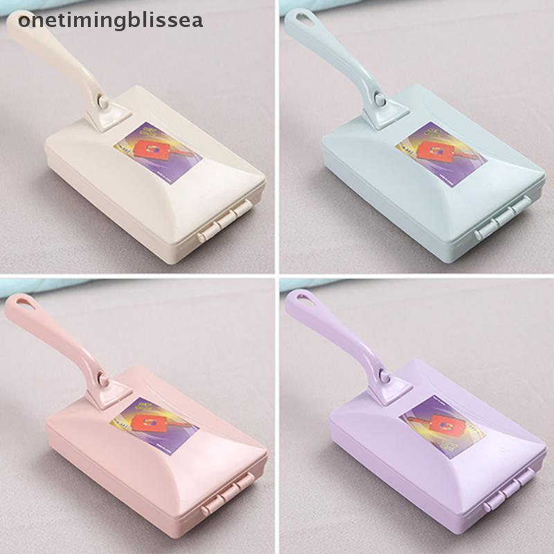 Onetimingblissea Manual Carpet Crumb Cleaner: แปรงลูกกลิ้งคู่แบบมือถือสําหรับบ้าน ห้องนอน Office SEA