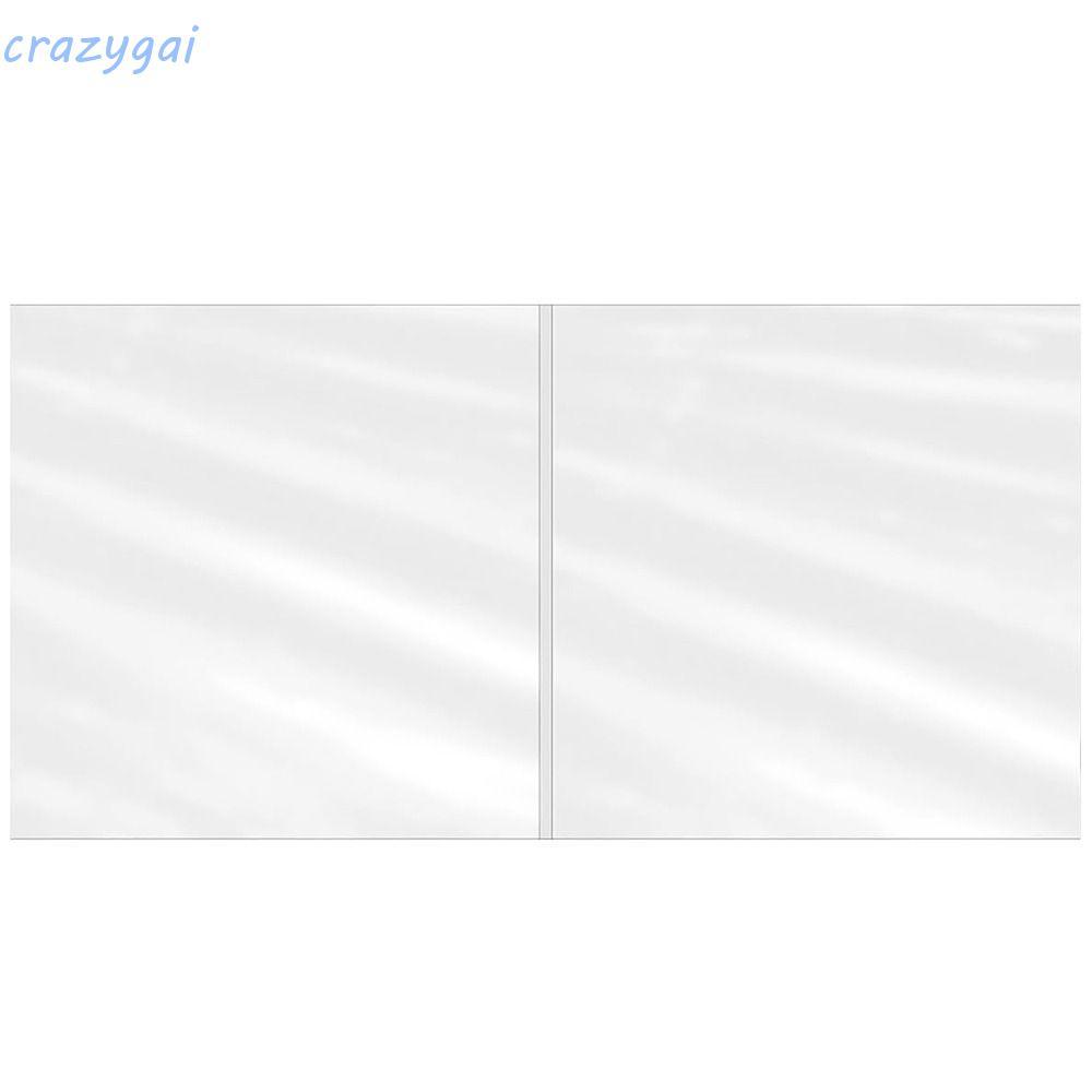 CRAZYGAI Gatefold Outer LP Sleeves, Resealable 12 นิ้ว Vinyl Record Storage Bags Record Storage Bags