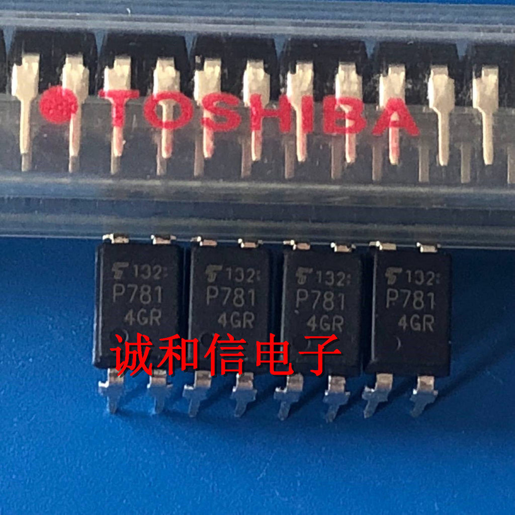 [3 ชิ้น] ยี่ห้อใหม่นําเข้าเดิม TLP781 4GR P781 4GR DIP4 In-Line Optocoupler Optocoupler Isolator