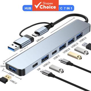 พอร์ต USB A Type C 100w ฮับแยกสัญญาณ ด็อกกิ้ง สําหรับ MacBoo…