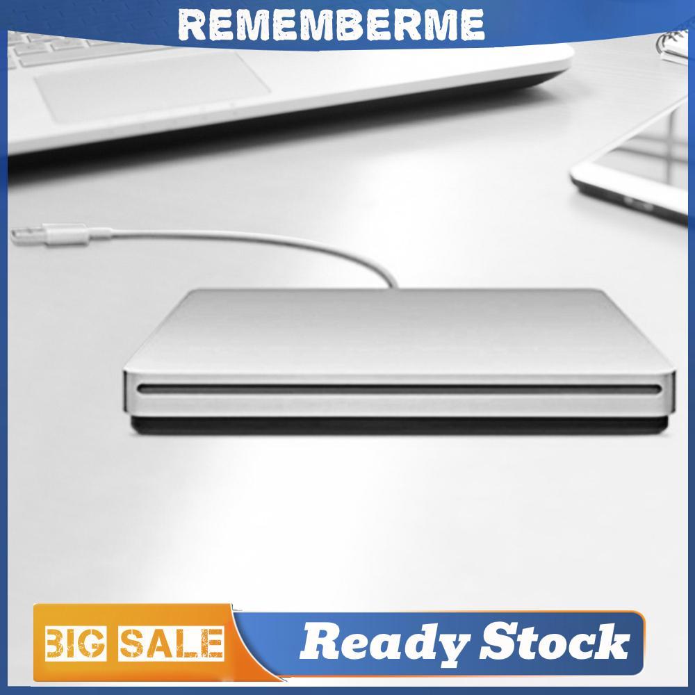 USB ภายนอก CD RW ไดรฟ์ Burner USB CD RW Optical Drive CD Burner สําหรับ Air Pro IMac