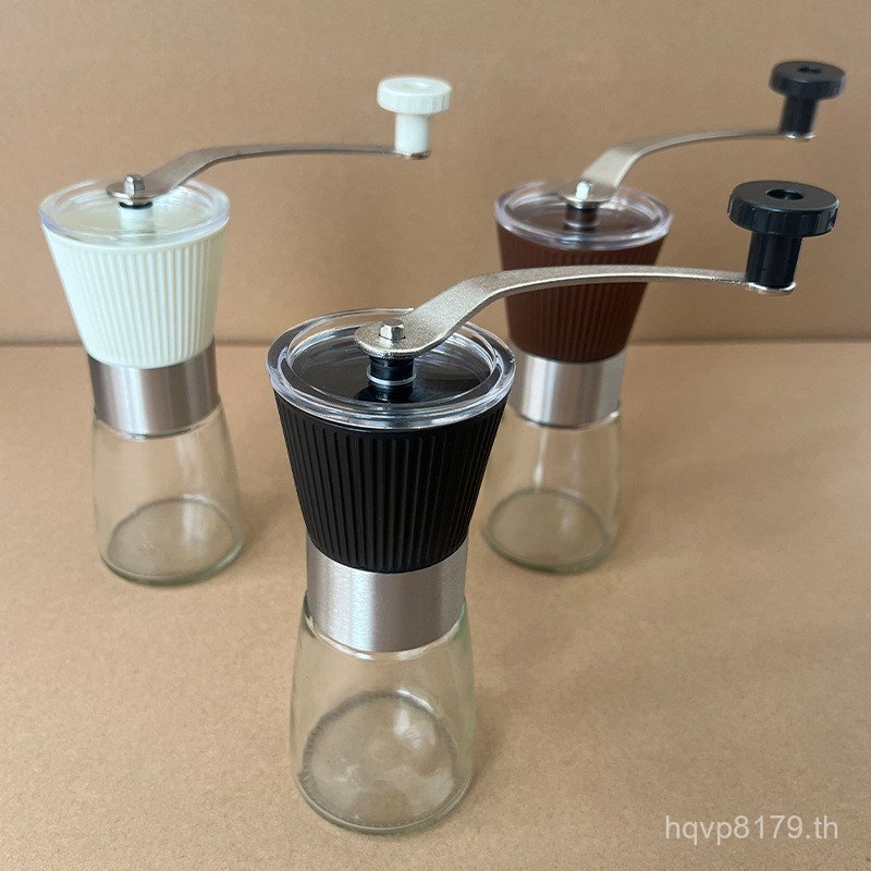 ปรับเกียร์บดเครื่องอเนกประสงค์สแตนเลสในครัวเรือนถั่วHand-Crankableคู่มือกาแฟบด304เครื่องชงกาแฟKQ3N