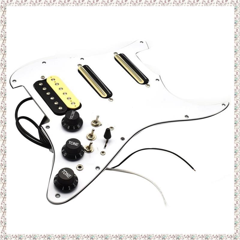[kjyxgsncsjxsm] ปิ๊กการ์ดกีตาร์ไฟฟ้า Pickguard กีตาร์ไฟฟ้า Pickguard Pickup สายไฟโหลด Prewired Pickg
