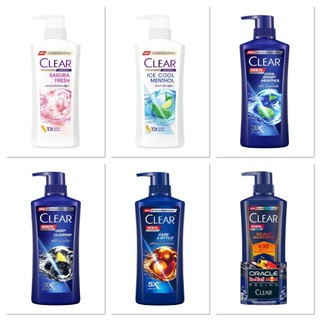 Clear เคลียร์ แชมพู ขจัดรังแค ขนาด 360-390มล.