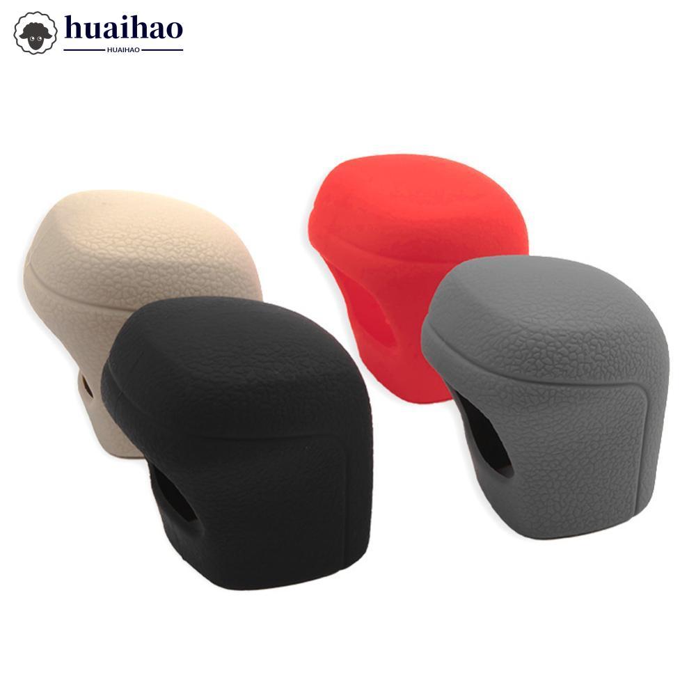 HUAIHAO 1 PC ซิลิโคนรถเกียร์ SHIFT COLLAR SHIFT Knob Grips ฝาครอบ SHIFT Lever ตกแต่งฝาครอบอุปกรณ์เสร