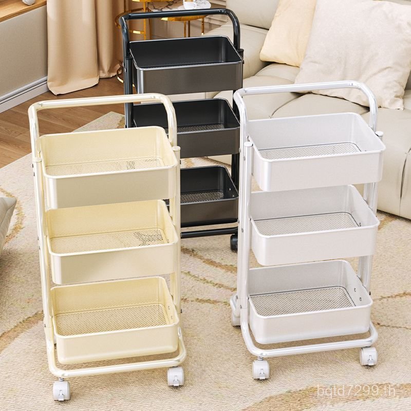 ห้องนอน Baby s2v ขนมชั้นวางรถเข็นเด็กขนาดเล็กห้องน้ําห้องครัวหลายชั้นเก็บห้องน้ําสูงจากพื้นจรดเพดาน 