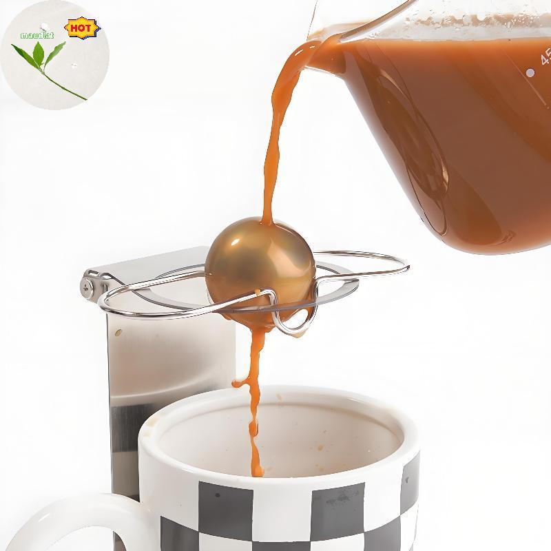 Mud Espresso Frozen Ball สําหรับ Espresso, สแตนเลส Espresso Chilling Ball Espresso Cooler Espresso M