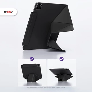 [ส่งด่วน] Moov CP01 เคสไอแพด สำหรับ iPad Gen11 10 Air8 7 6 5 4 Pro 2025 M5 M4 Mini 6 7 เคสแม่เหล็ก X-Fold