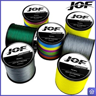 สายเอ็นตกปลา JOF PE ถัก 4 เส้น/8 เส้น/9 เส้น ยาว 1000 เมตร แ…