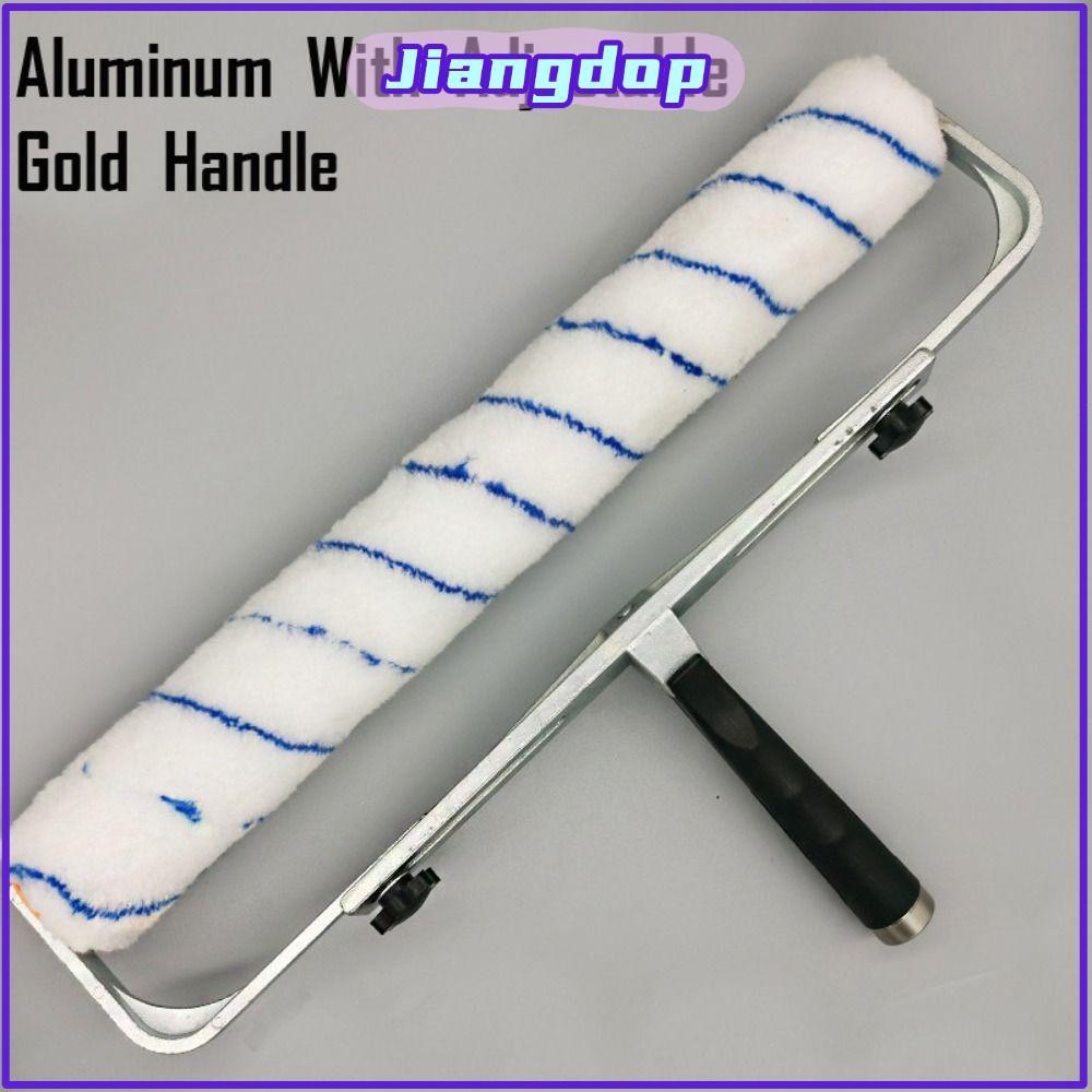 JIANG ลูกกลิ้งทาสีแบบปรับได้, เปลี่ยนโคมไฟเพดานผนัง Alat Roller แปรงทาสี, เครื่องมือทาสีผนังที่ทนทาน ชุดลูกกลิ้งสีอลูมิเนียมสําหรับในครัวเร