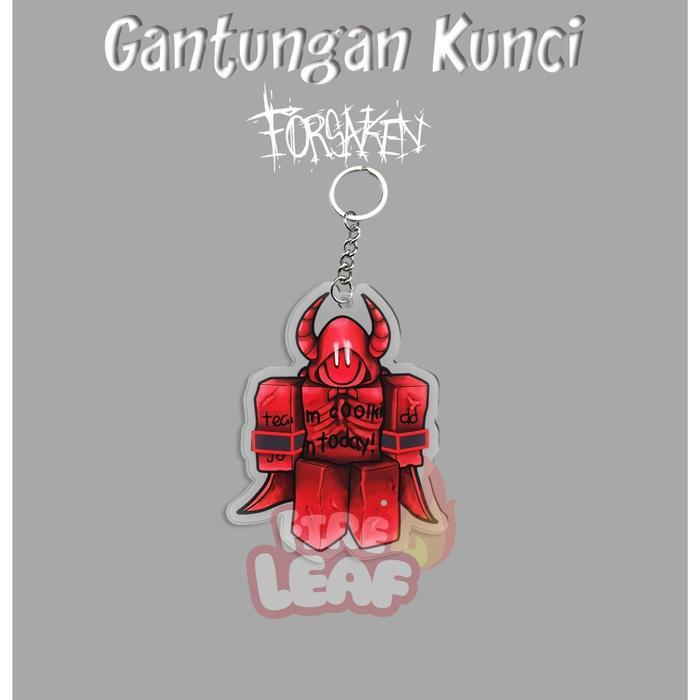 GANTUNGAN KUNCI AKRILIK ROBLOX FORSAKEN COOLKID MILESTONE 4 / GANCI ROBLOX KEREN KEYCHAIN - COOLKID 