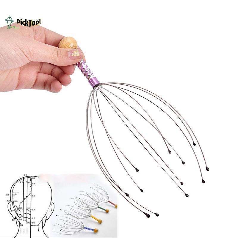 ขายร้อน< New Head Ne Scalp Massage Massage Tool Stress