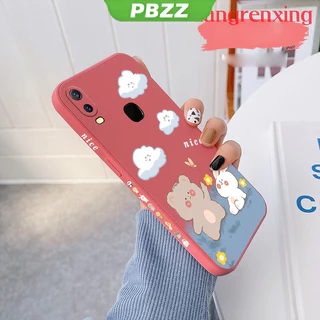 PBZZ เคส VIVO Y11 เคสโทรศัพท์มือถือ ซิลิโคนนิ่ม กันกระแทก สําหรับ VIVO Y11 YTXX01 น่ารัก ลายการ์ตูน กันกระแทก