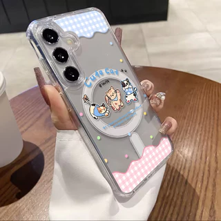 เคสแม่เหล็ก เคส For Samsung A37 A57 A07 4G A17 5G S25 Ultra S26 A06 A56 5G A16 A26 A36 A55 A15 A35 A54 S24 FE เคสทรศัพท์