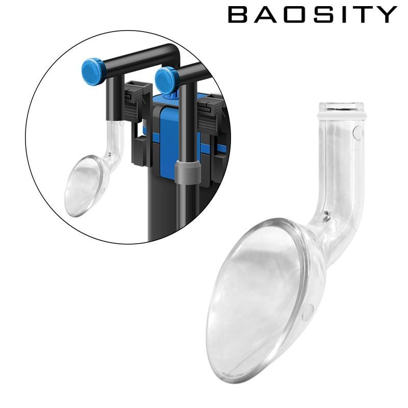 [Baosity] Aquarium Lily Pipe Outlets โปร่งใส Lily Pipe Outflow Connector ทนทานสําหรับระบบกรองน้ําปลู