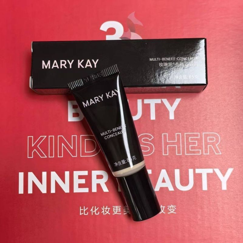 Mei Linkai Multi-Effect คอนซีลเลอร์สีงาช้าง 8.5g คอนซีลเลอร์ 3 in 1 คอนซีลเลอร์ Natural Nude แต่งหน้