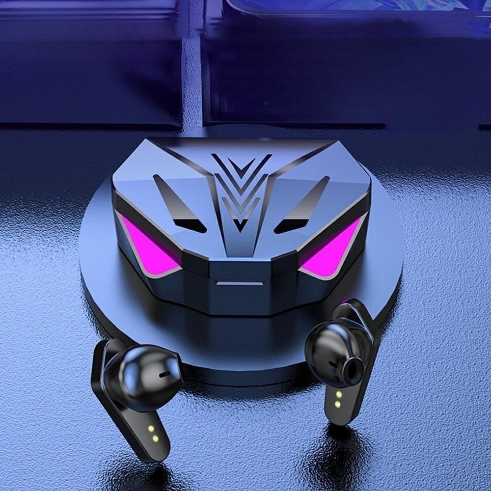 หูฟังบลูทูธไร้สาย 5.3 หูฟังสําหรับเล่นเกมที่มีความหน่วงต่ําหูฟังลดเสียงรบกวนแบบพกพา X15