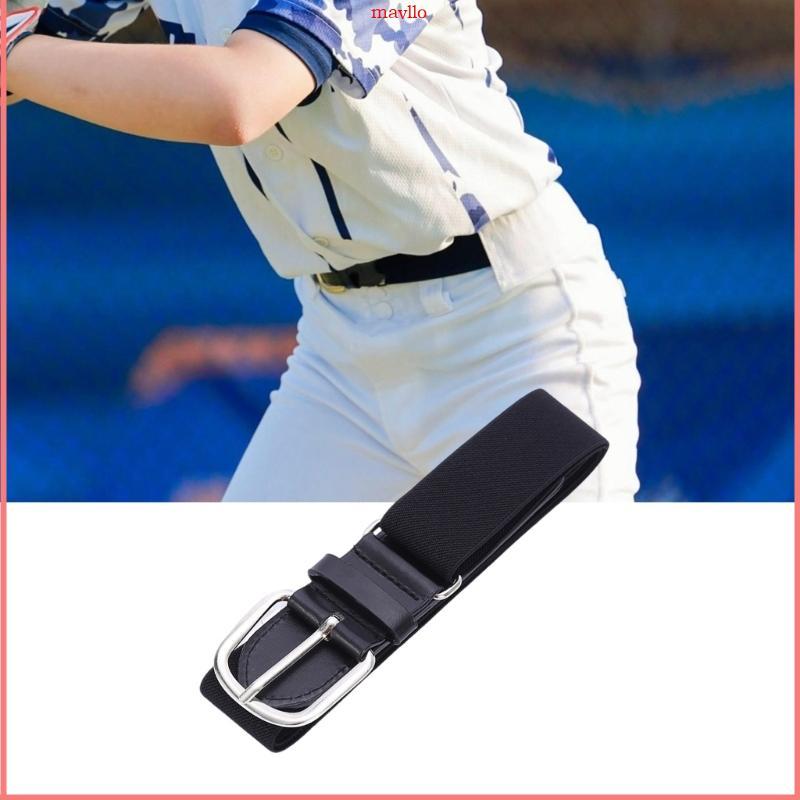 Teenage Elastic Baseball Waist Belt Stretchy Softball Waist Band Fashionable