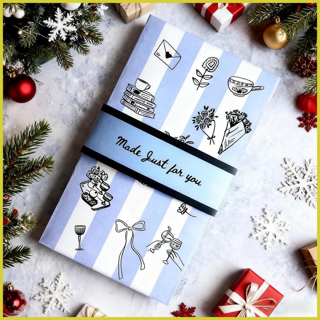 คริสต์มาส Giftcard Booklet การ์ดอวยพรอัลบั้ม Keeper คริสต์มาส Giftcard ผู้ถือหนังสือสําหรับผู้ชายผู้