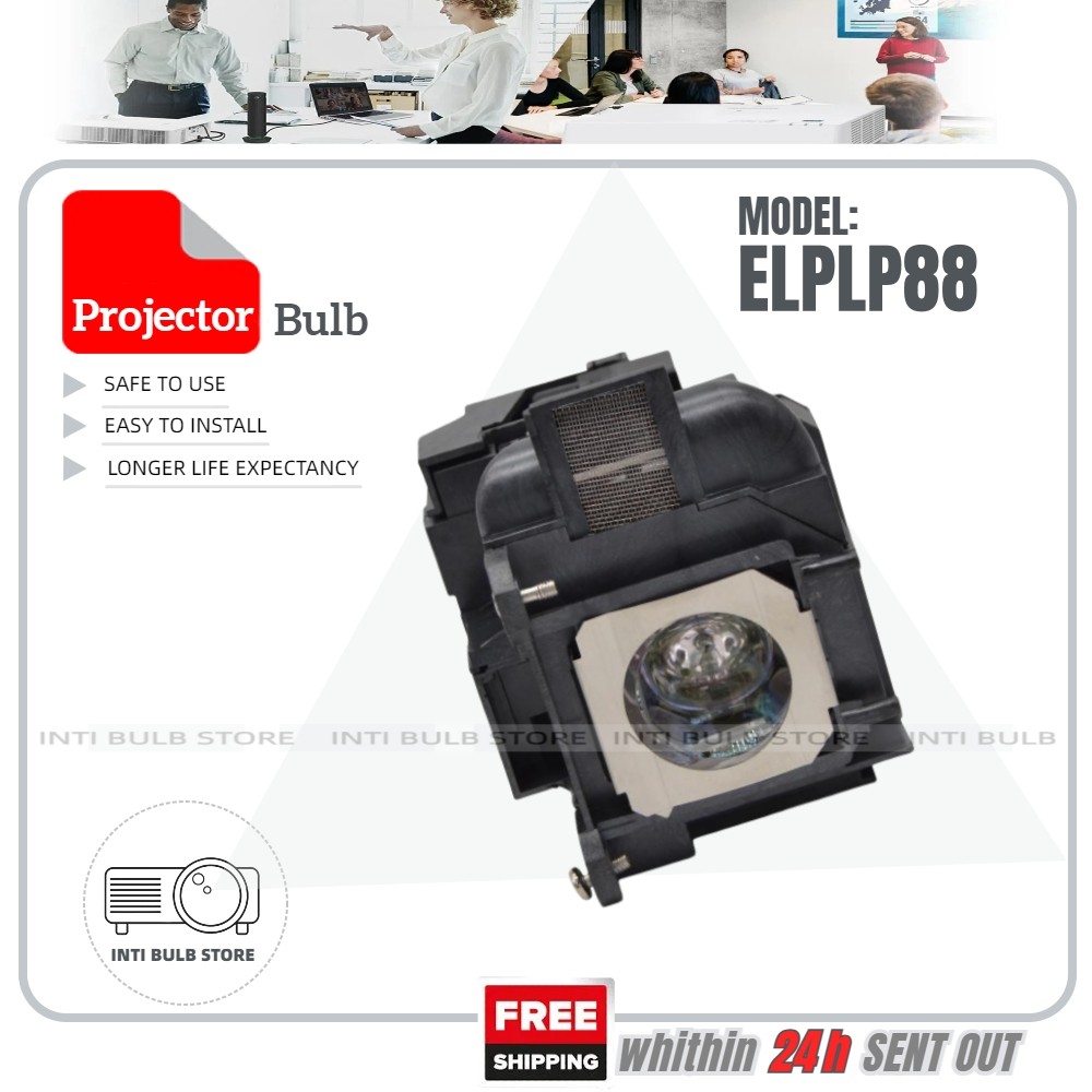 ELPLP88 โปรเจคเตอร์หลอดไฟ V13H010L88 UHE 200W สําหรับ EPSON CB-S31 CB-U04 CB-U05 CB-U32 CB-W04 CB-W3