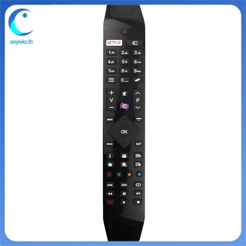 [xinyivko.th] เปลี่ยนรีโมทคอนโทรลรีโมทคอนโทรลสีดํา RC49141 สําหรับทีวี 2HB1W66L 40HB1W66L 32HB4T41 3