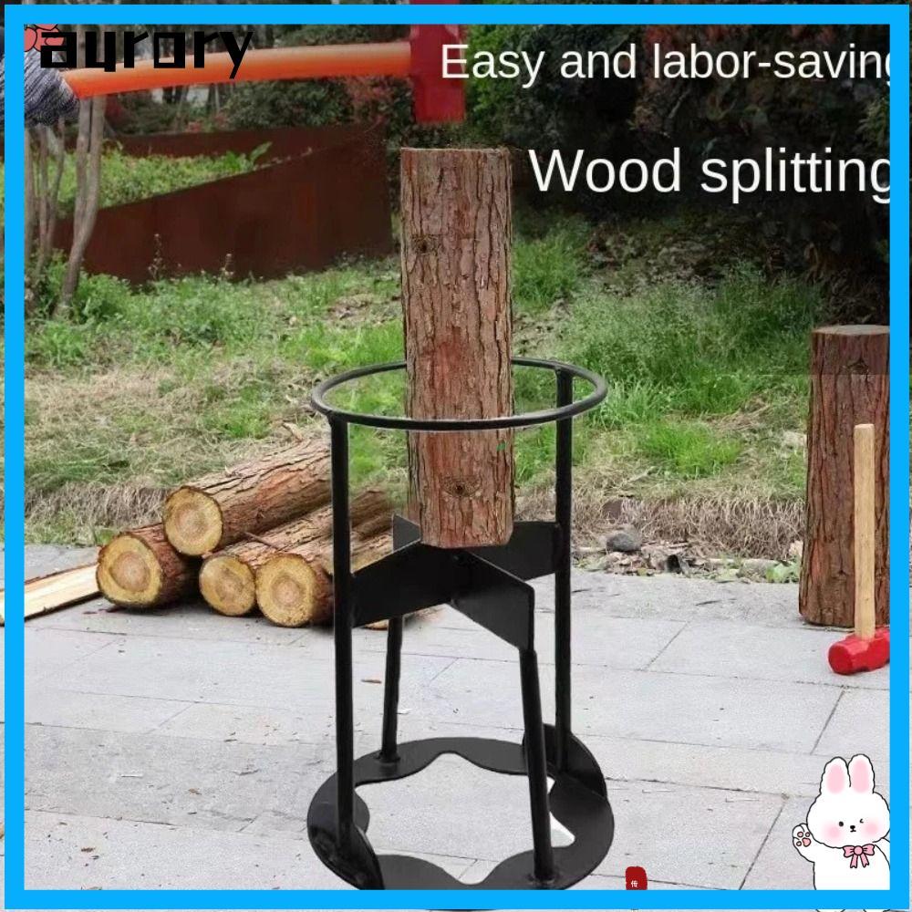 AURORY ฟืน Kindling Splitter, คู่มือเหล็กหล่อไม้แยก Wedge, Log Splitter Wedge เครื่องตัดฟืนแยกฟืนฟืน