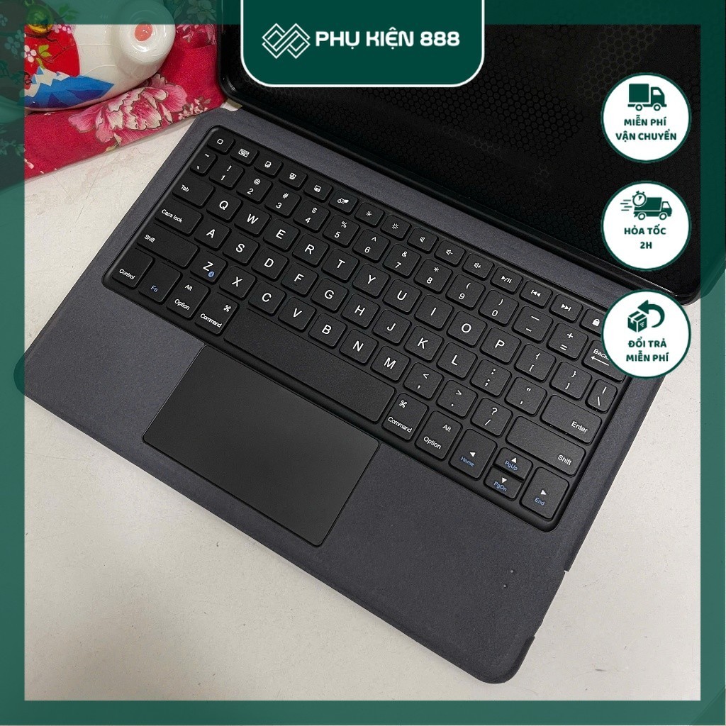 เคส Keybroad พร้อมทัชแพด, ขาตั้งสําหรับ Lenovo Xaioxin pad 11 2024 (TB331FC)