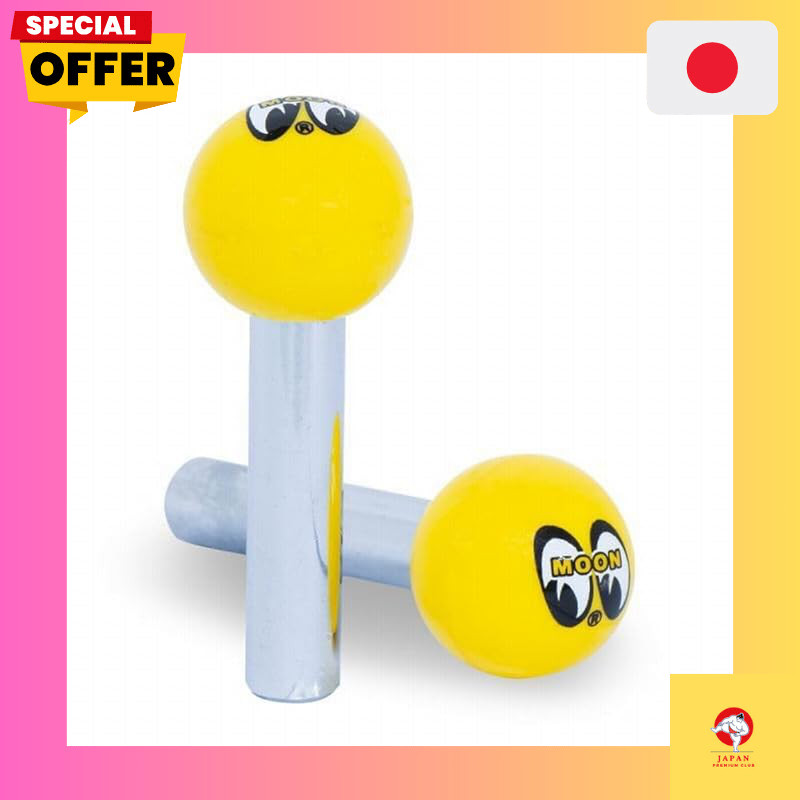 Moon Eyes Eyeball Door Lock Knob 2-Piece Set MOONEYES Eyeball Door Lock Knob Custom Parts