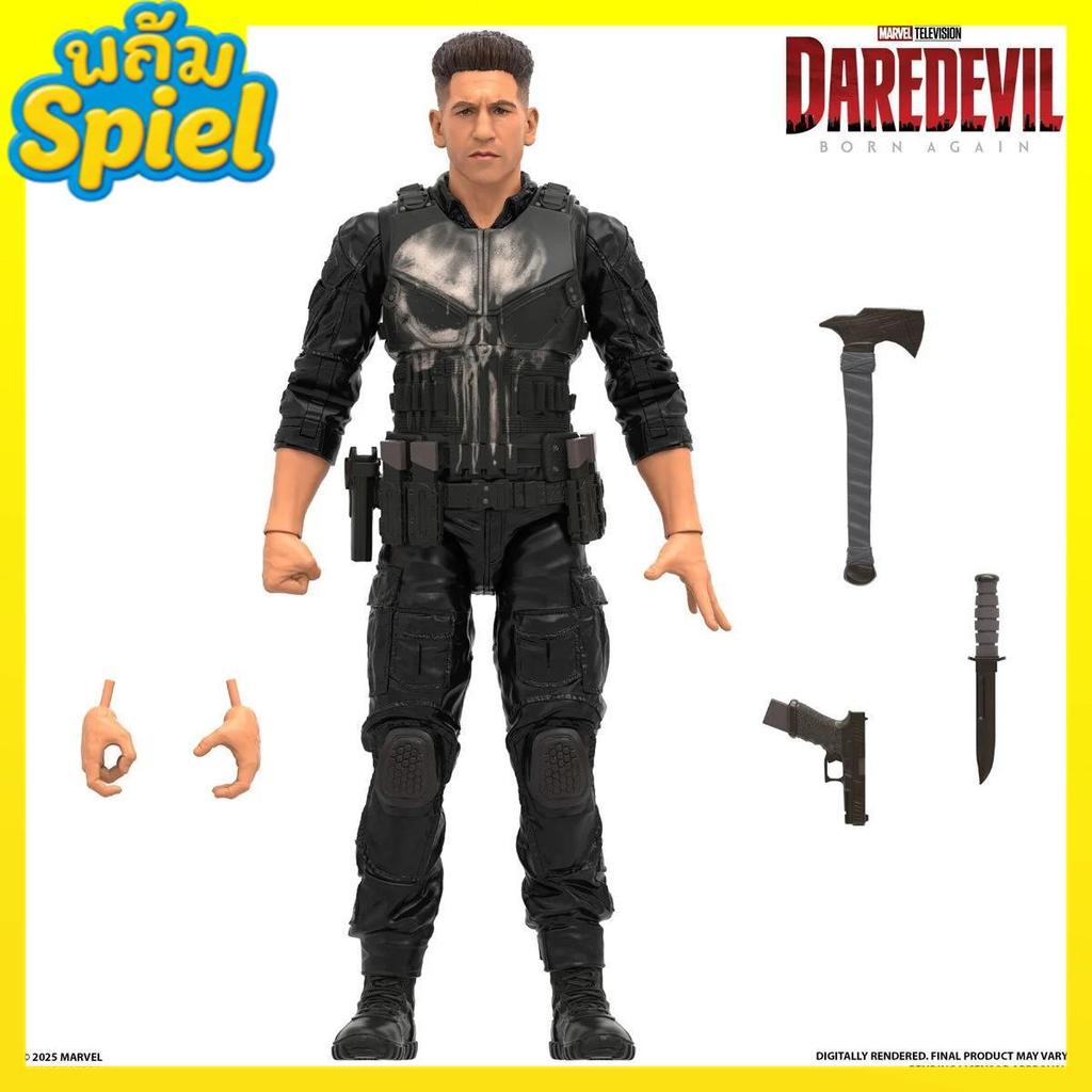 [ราคาพิเศษ] พร้อมส่ง Marvel legends Punisher Punisher Daredevil Rebirth American Drama Hasbro 20cm