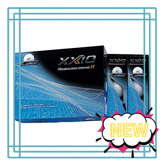 Dunlop Golf Balls XXIO REBOUND DRIVE2 2023 Model 1 dozen (12 balls) X Mark