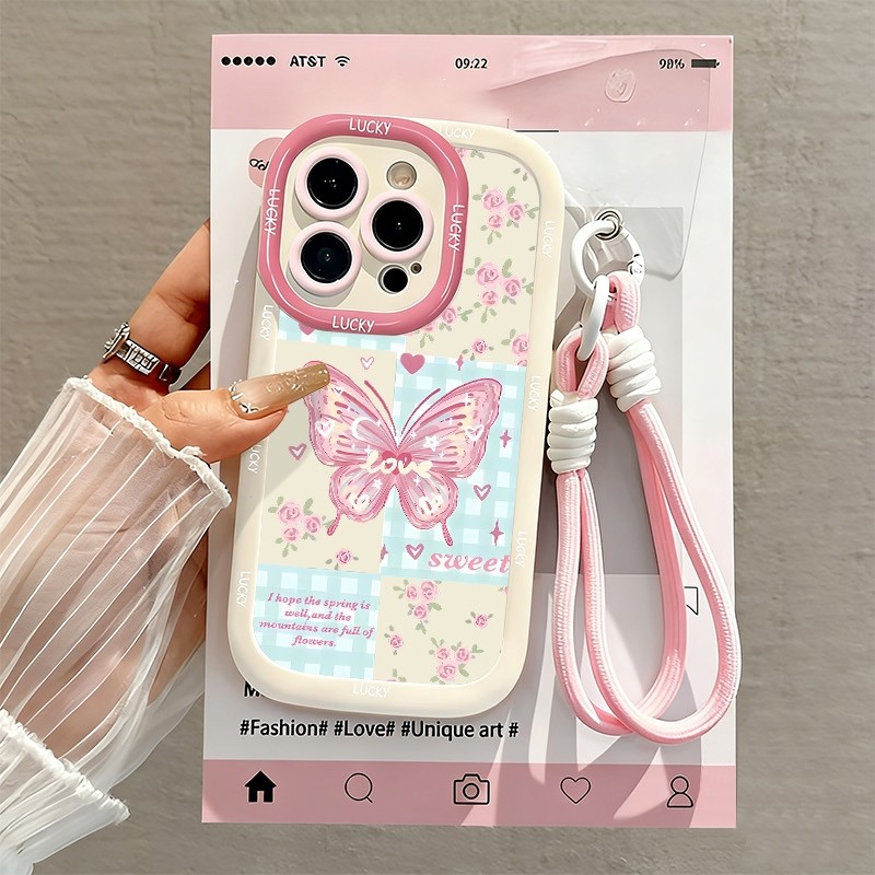 เคส+สร้อยข้อมือ VIVO Y100 Y19S Y28 Y36 Y27 Y27S Y33S Y33T Y17S Y17 Y15 Y12 Y19 Y16 Y15S Y03 Y03T Y01