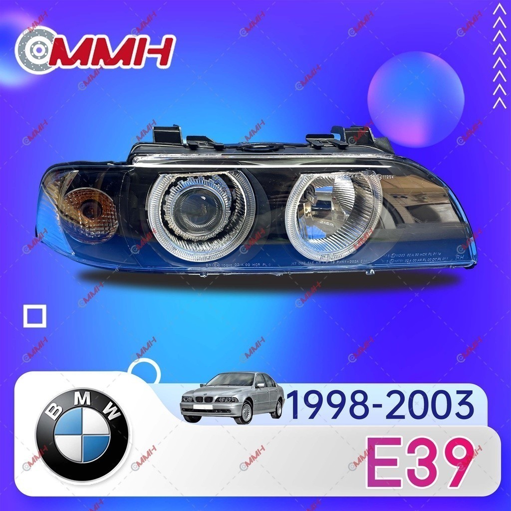 BMW 5 BMW5 E39 ไฟหน้า LED 530i 520i 525i 528i 540i 523i ปรับเปลี่ยน LED ไฟหน้าไฟหน้าไฟหน้าไฟหน้าไฟหน
