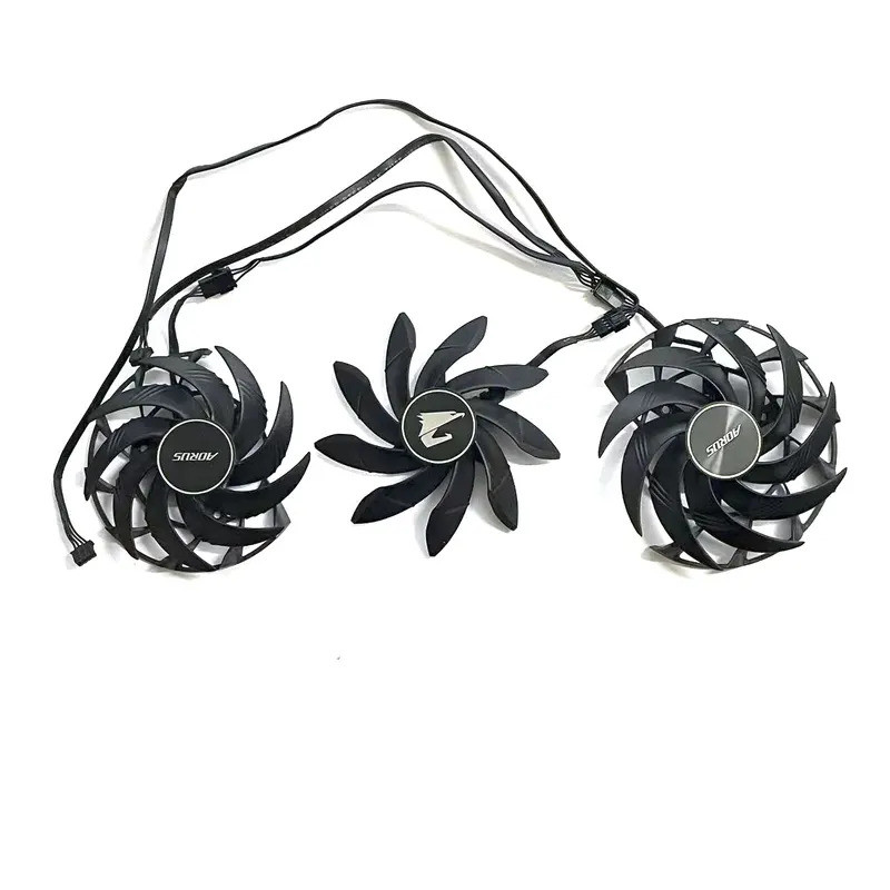 PLD10015B12H 0.55A 4Pin สําหรับ Gigabyte AORUS GeForce RTX 3070ti MASTER 8G กราฟิกการ์ดพัดลมระบายควา