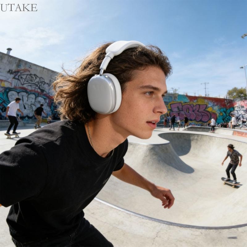 Utake ชั้นยืดหยุ่นสําหรับหูฟังแบบครอบหูป้องกันรอยขีดข่วน