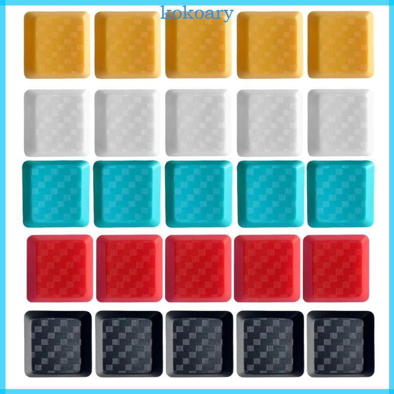 KOK คาร์บอนไฟเบอร์รายละเอียดต่ํา Keycaps Ultra Thin Blank Keycaps สําหรับ G915 G813 G815 G913 TKL Lo