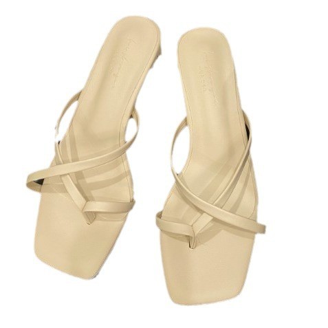 ผู้หญิง 5 ซม. ANTI-P HEEL SANDALS ขนาด 36-40 SIMPLE ELEGANT SYNTHETIC หนัง MATERIAL VINNCI RUBY