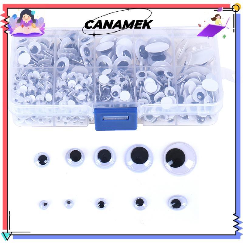[CANAMEK] Self-กาวผสมEyesสําหรับของเล่นตุ๊กตาGogly wiggly Eyes DIYอุปกรณ์เสริมสต็อกใหม่
