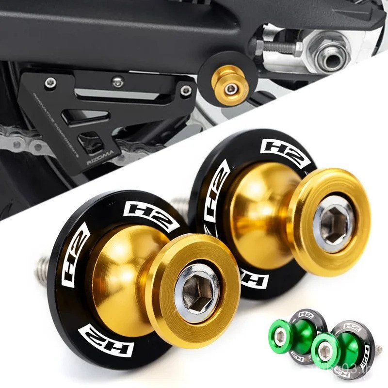 2 ชิ้นโลโก้ "ZH2 "สําหรับ KAWASAKI ZH2 Z H2 Zh2 2019-2020 -2022 อุปกรณ์เสริมรถจักรยานยนต์ M8 Swingar