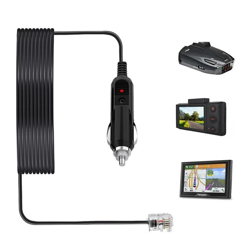 2m รถอะแดปเตอร์ชาร์จไฟสําหรับวาเลนไทน์ One V1 Uniden DFR6 DFR7 R1 R7 Escort หนังสือเดินทางเรดาร์เลเซ