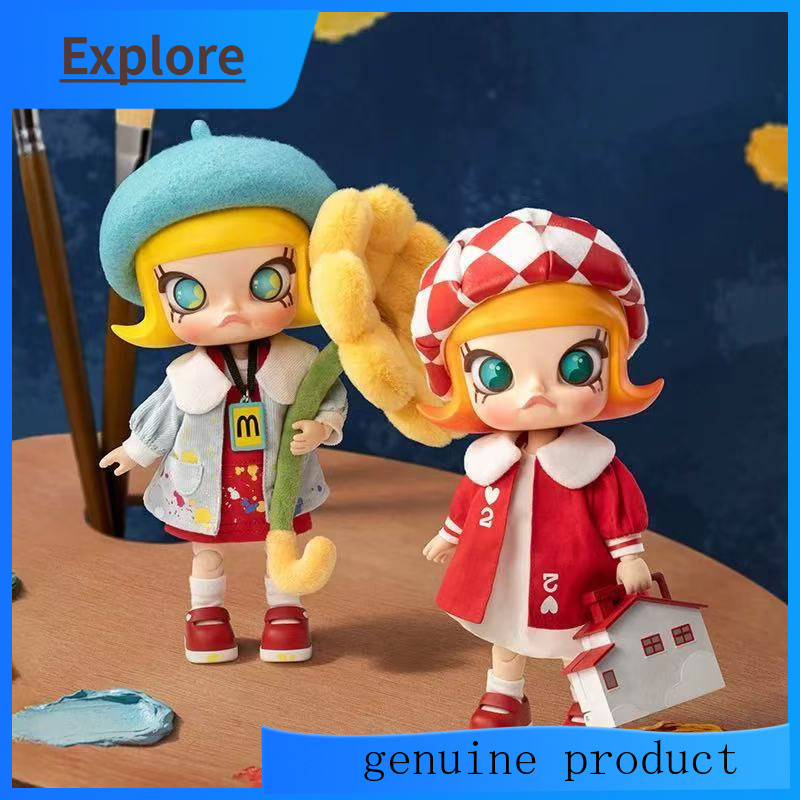 POPMART MOLLY 20th Anniversary Series 1/8 Action Figure Figure Mystery Box Gift