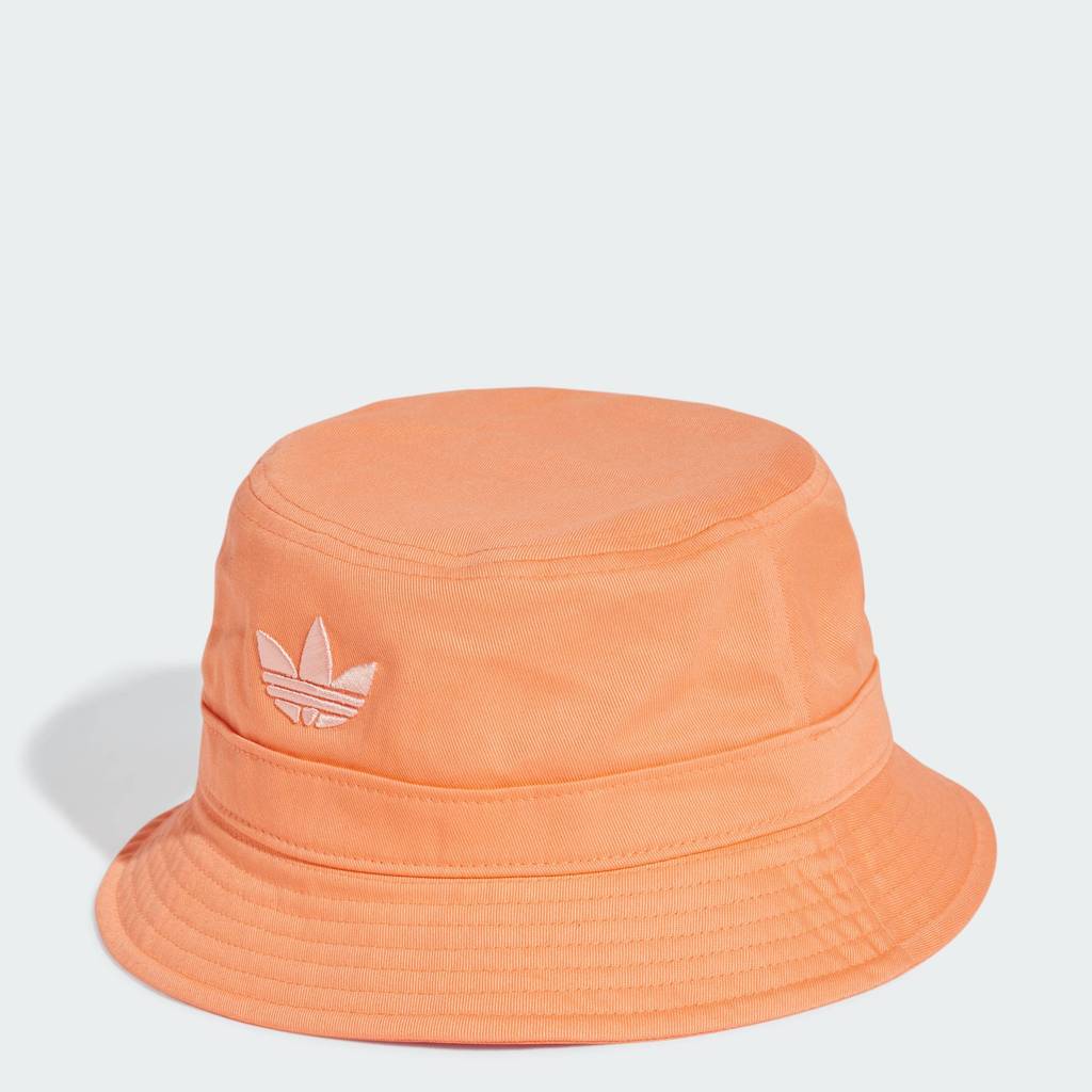 adidas ไลฟ์สไตล์ หมวกปีกรอบ Adicolor Trefoil Unisex สีส้ม JC6045
