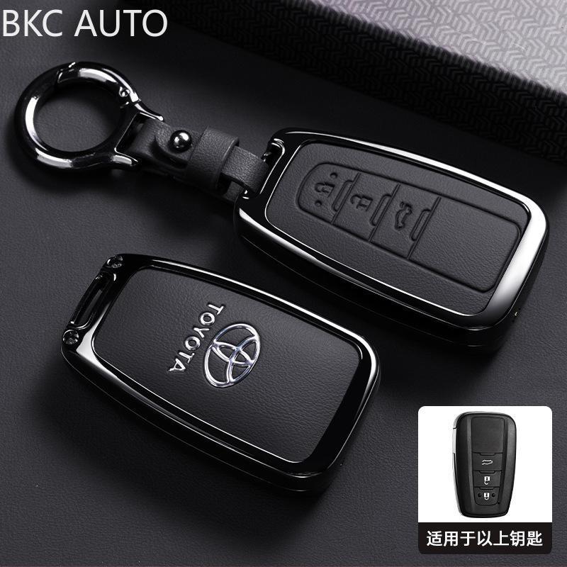 อลูมิเนียมกุญแจรถ Fob สําหรับ Toyota CHR, Camry, Corolla, RAV4, Highlander Prius, Land Cruiser Prado