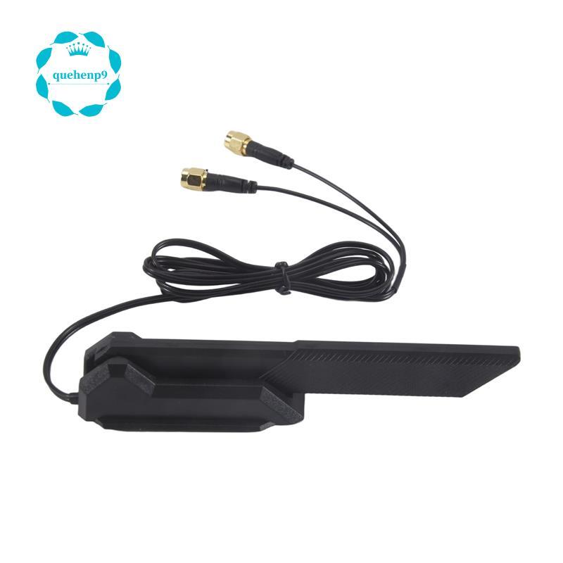 [quehenp9]1 ชิ้น WiFi 6E เสาอากาศ 2T2R 2.4G/5G/6G สีดําสําหรับ Asus ROG B660 H670 M13H Z690 เมนบอร์ด