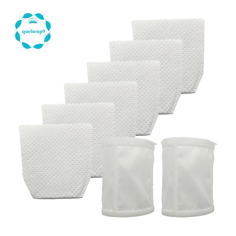 [Fast Q9]6+2pack ตัวกรองสูญญากาศสําหรับ T-03193 443060-3 XLC02ZB,XLC02ZW,XLC02RB1W,XLC02R1B,LC01Z,CL