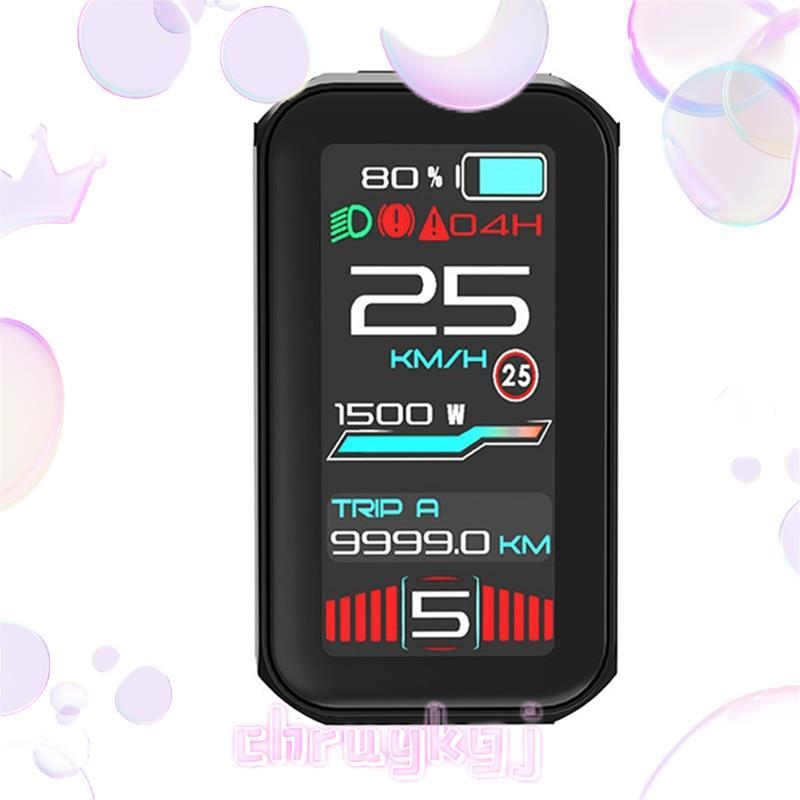 VD18MT มอเตอร์ไฟฟ้าจักรยานคอมพิวเตอร์บลูทูธ พร้อมUART Protocol 5Pin และจอแสดงผล